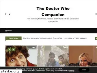 thedoctorwhocompanion.com