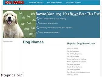 thedognames.com