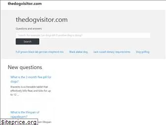 thedogvisitor.com