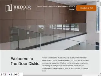 thedoordistrict.com