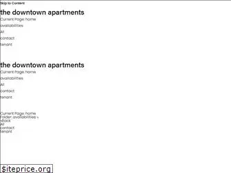 thedowntownapts.com