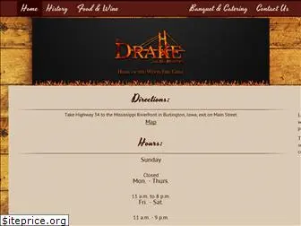 thedrakerestaurant.com