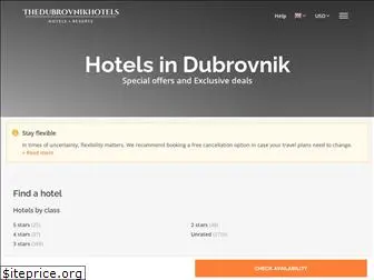 thedubrovnikhotels.com