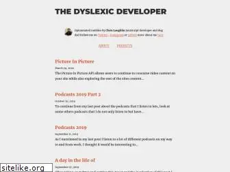 thedyslexicdeveloper.com