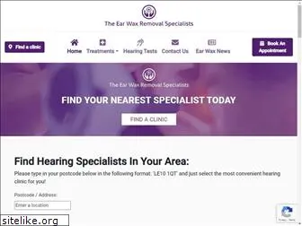 theearwaxremovalspecialists.co.uk