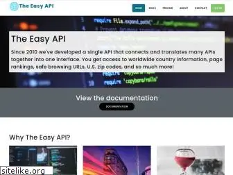 theeasyapi.com