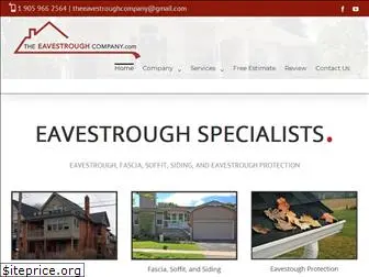 theeavestroughcompany.com