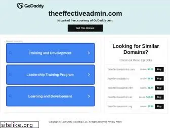 theeffectiveadmin.com