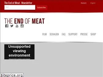 theendofmeat.com