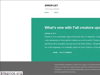 theerrorlist.blogspot.com