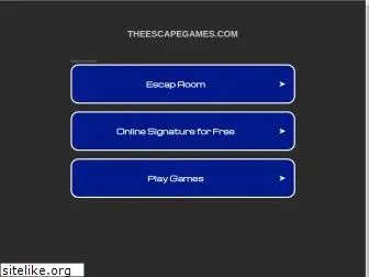 theescapegames.com