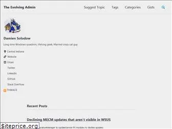 theevolvingadmin.com