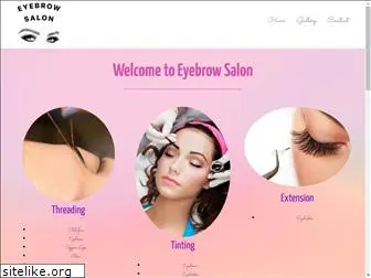 theeyebrowssalon.com