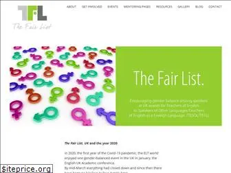 thefairlist.org