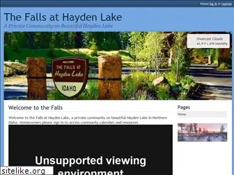 thefallsathaydenlake.com