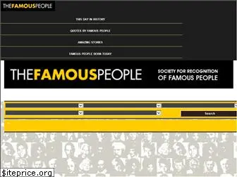 thefamouspeople.com