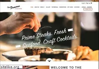 thefamoussteakhouse.net