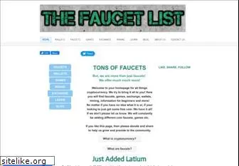 thefaucetlist.weebly.com