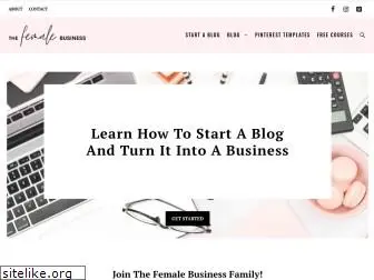 thefemalebusiness.com