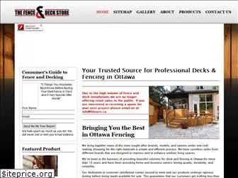 thefenceanddeckstore.com