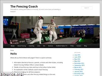 thefencingcoach.org.uk