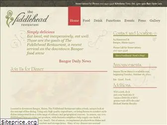 thefiddleheadrestaurant.com