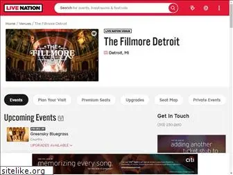 thefillmoredetroit.com