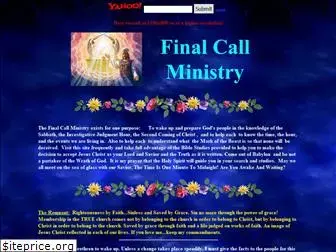 thefinalcall.org