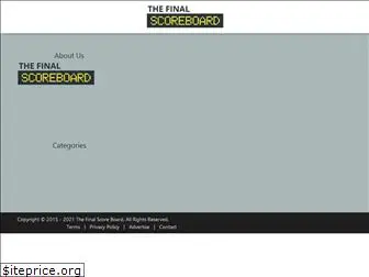 thefinalscoreboard.com
