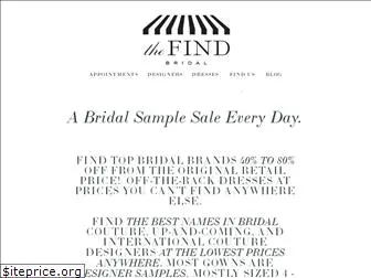 thefindbridal.com