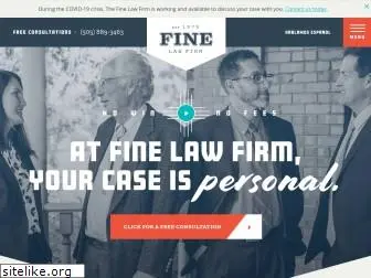 thefinelawfirm.com