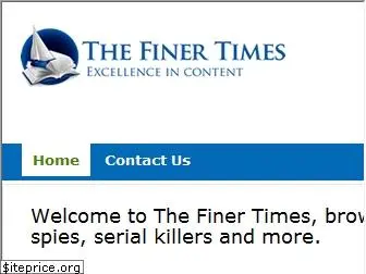 thefinertimes.com