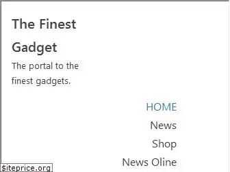 thefinestgadget.com