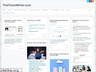 thefinestwriter.com