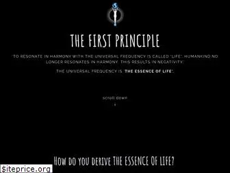 thefirstprinciple.org