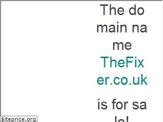 thefixer.co.uk