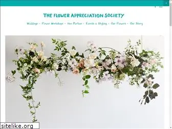 theflowerappreciationsociety.co.uk