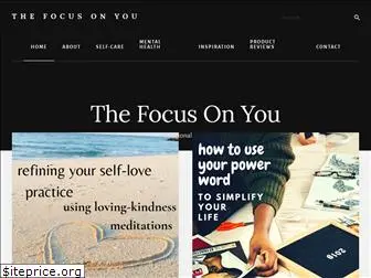 thefocusonyou.com