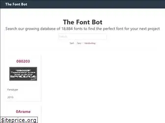 thefontbot.com