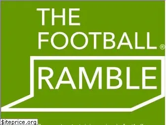 thefootballramble.com