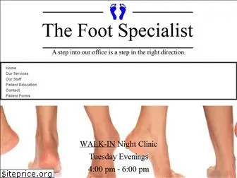 thefootspecialist.org