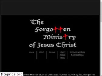 theforgottenministry.org