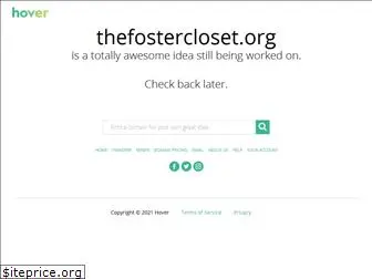 thefostercloset.org
