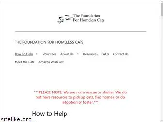 thefoundationforhomelesscats.org