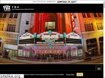 thefoxoakland.com