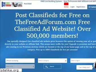 thefreeadforum.com