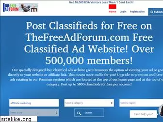 thefreeadforum.com