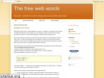 thefreewebwords.blogspot.com