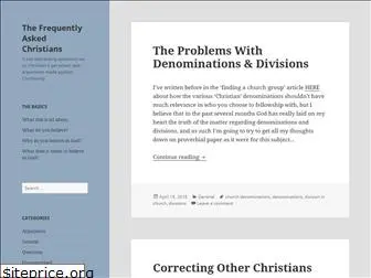 thefrequentlyaskedchristians.com