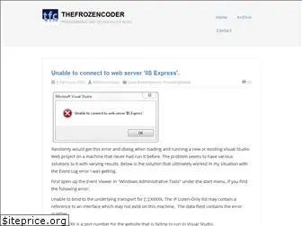 thefrozencoder.ca